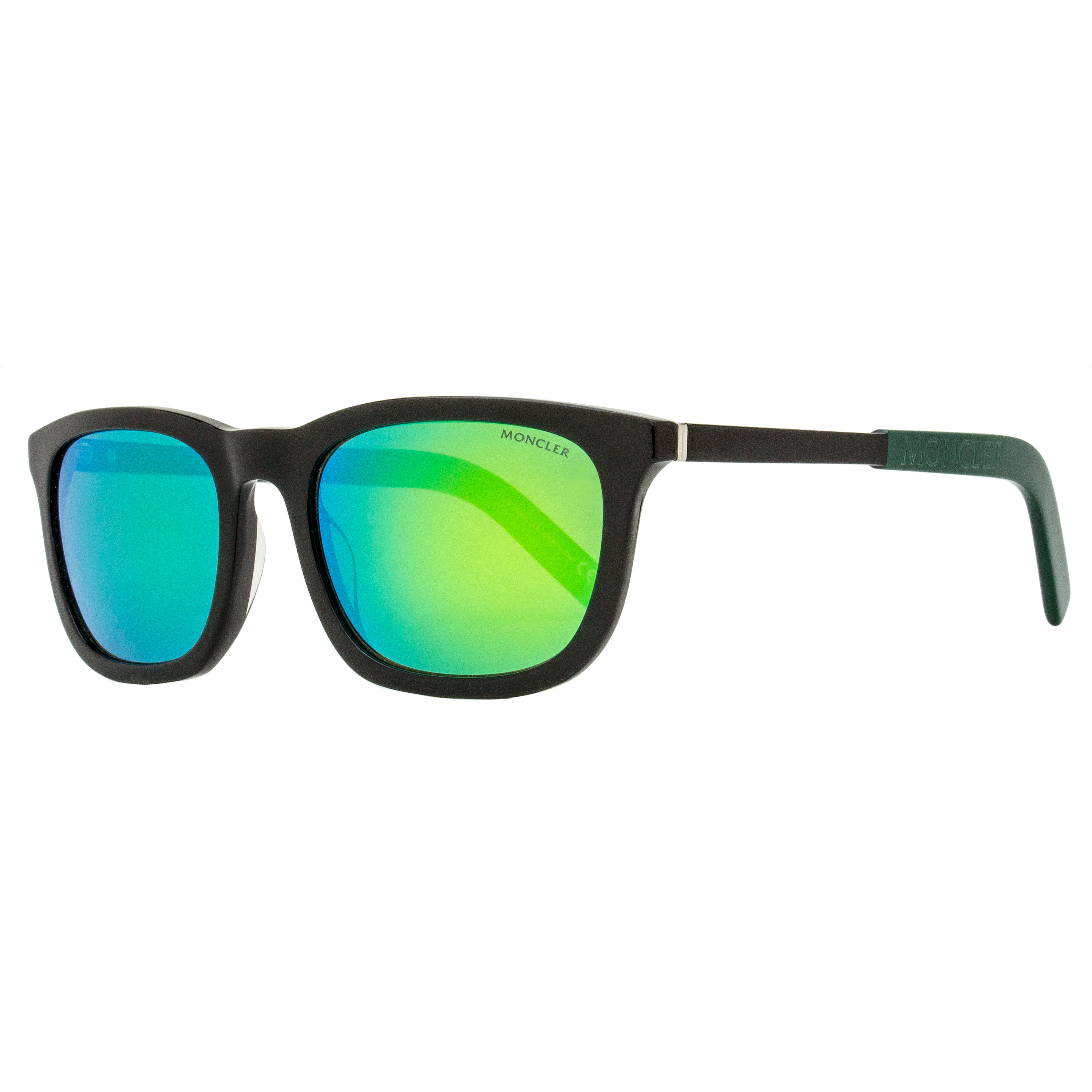 Moncler Kolligian Sunglasses Ml0290 01q Black/Green 57mm